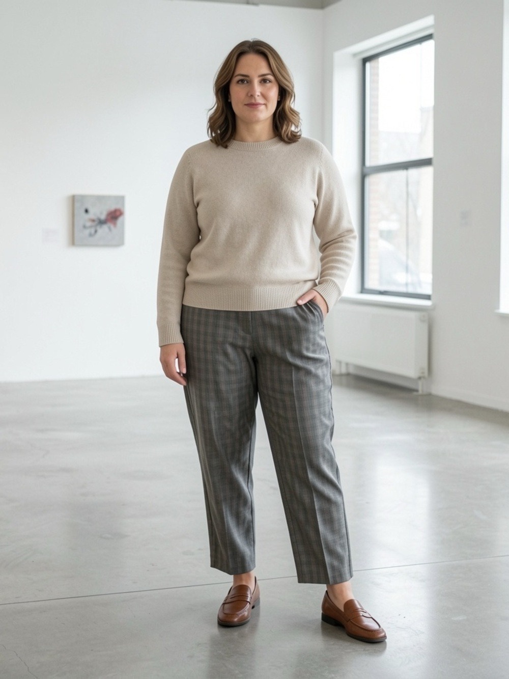 lane Bryant the Allie plaid dress pants Size 26 regular - business casual